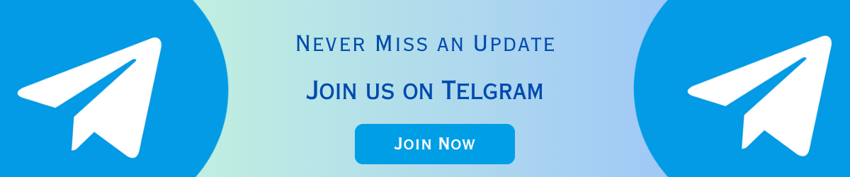 Join us on Telegram