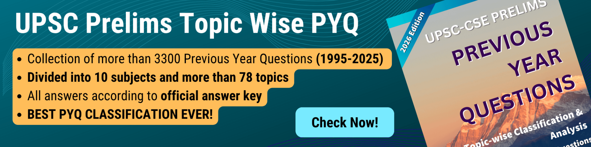 UPSC Prelims Topic Wise PYQs1
